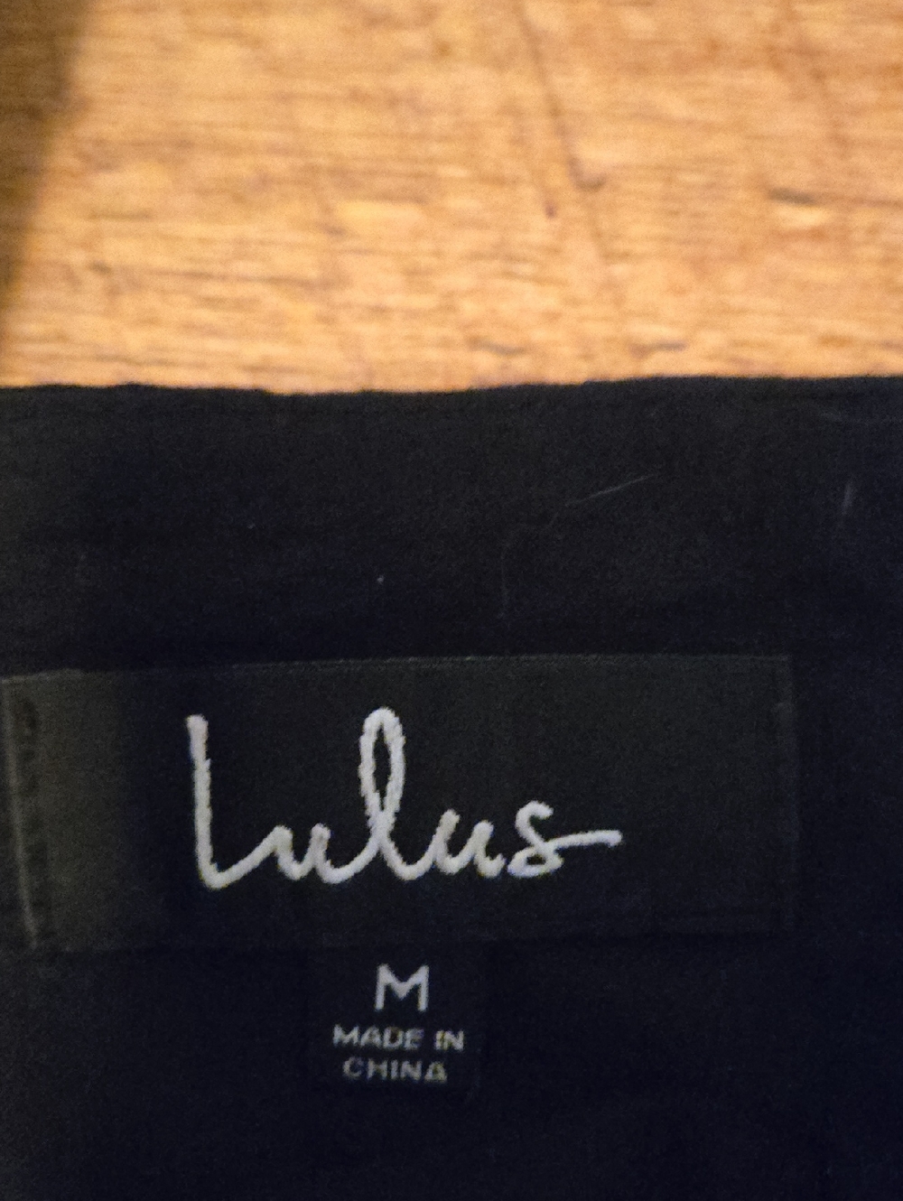 Lulu's Black A-Line Button-Front Skirt - Picture 4 of 7